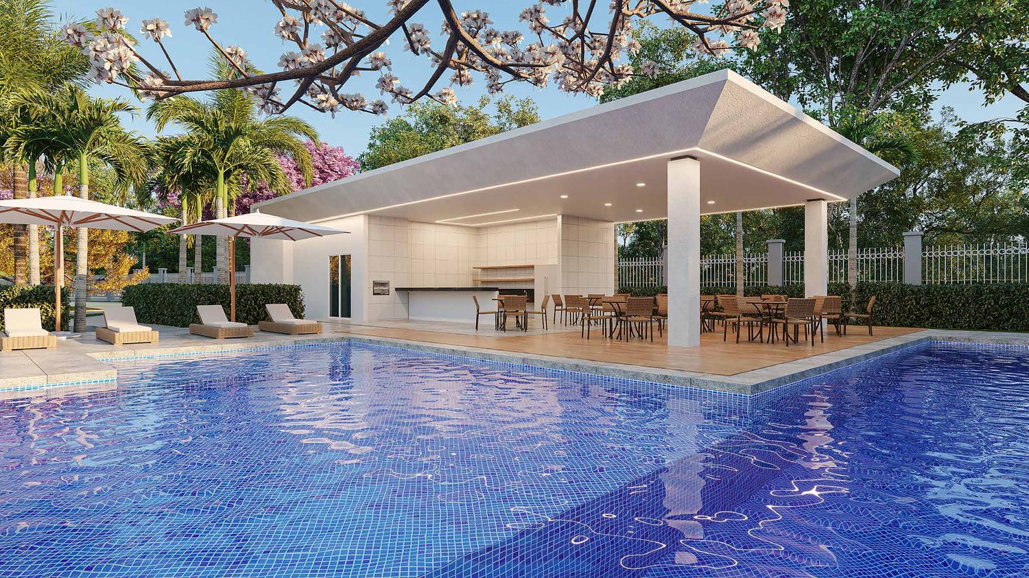 Piscina e clube